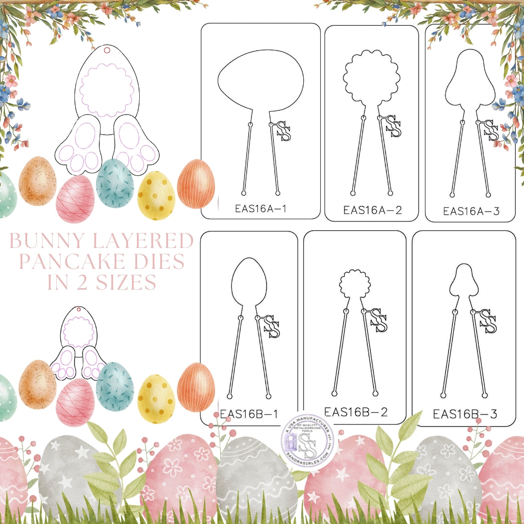 PANCAKE DIE EAS16 BUNNY LAYERS